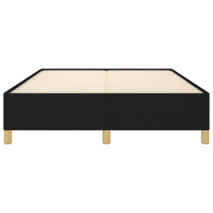 sengeramme uden madras 140x200 cm stof sort