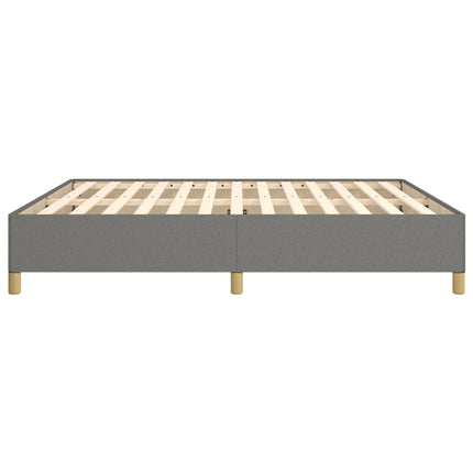 sengeramme uden madras 160x200 cm stof mørkegrå