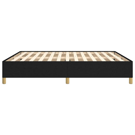 sengeramme uden madras 160x200 cm stof sort