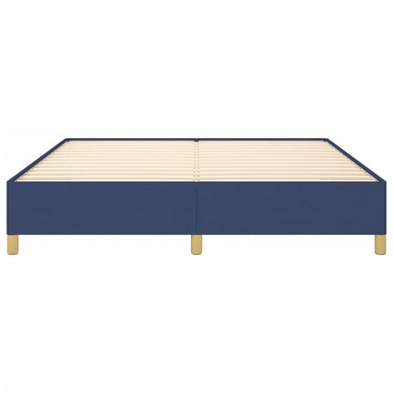 sengeramme uden madras 180x200 cm stof blå