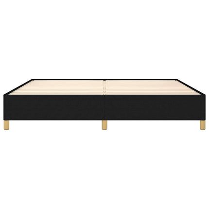 sengeramme uden madras 200x200 cm stof sort