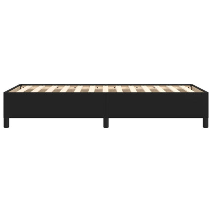 sengeramme 100x200 cm kunstlæder sort