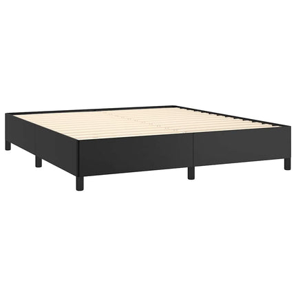 sengestel uden madras sort 152x203 cm queen size kunstlæder