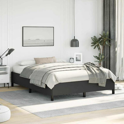 sengestel uden madras sort 152x203 cm queen size kunstlæder