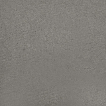 sengestel uden madras lysegrå 193x203 cm kingsize velour