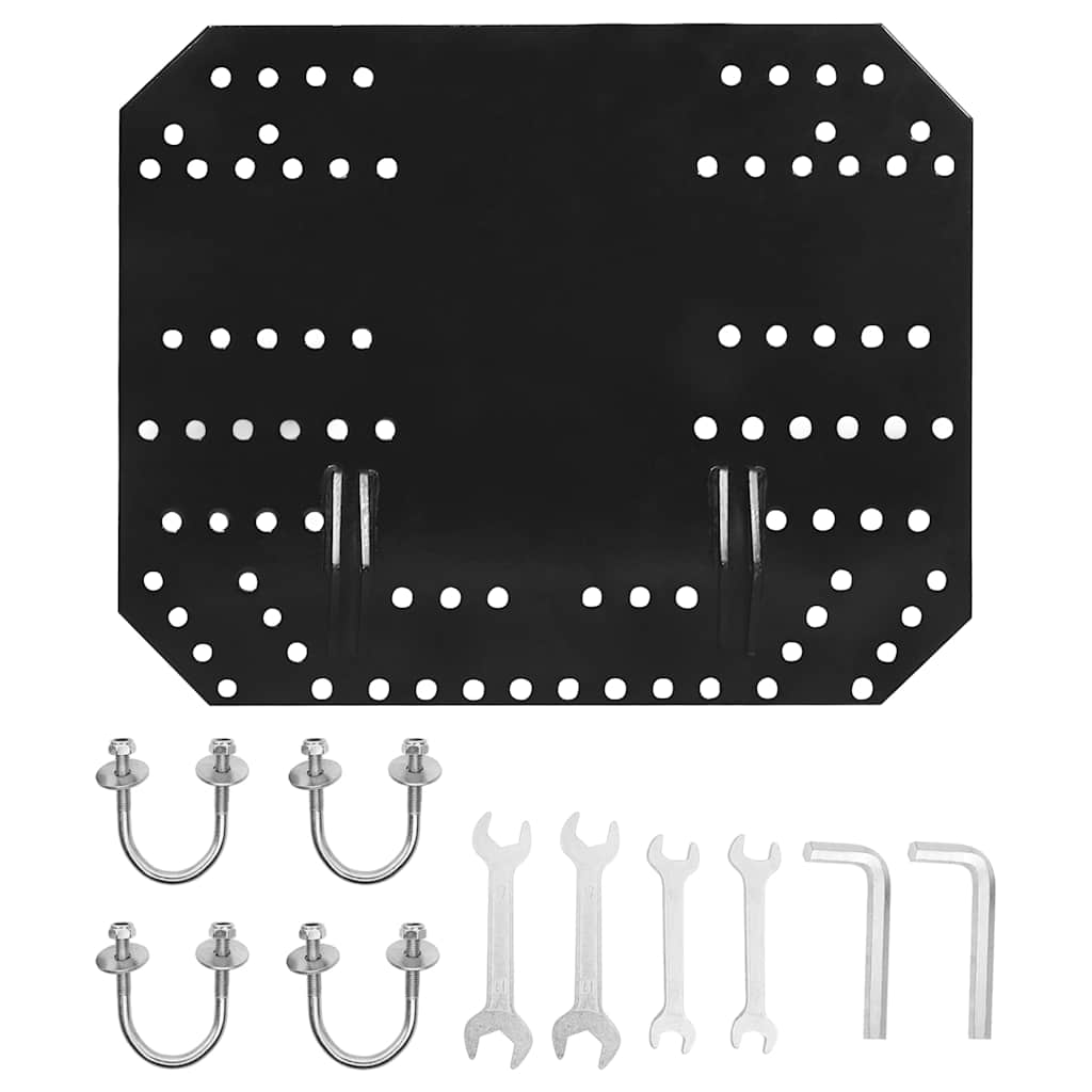 sneplov til ATV 150x38 cm sort