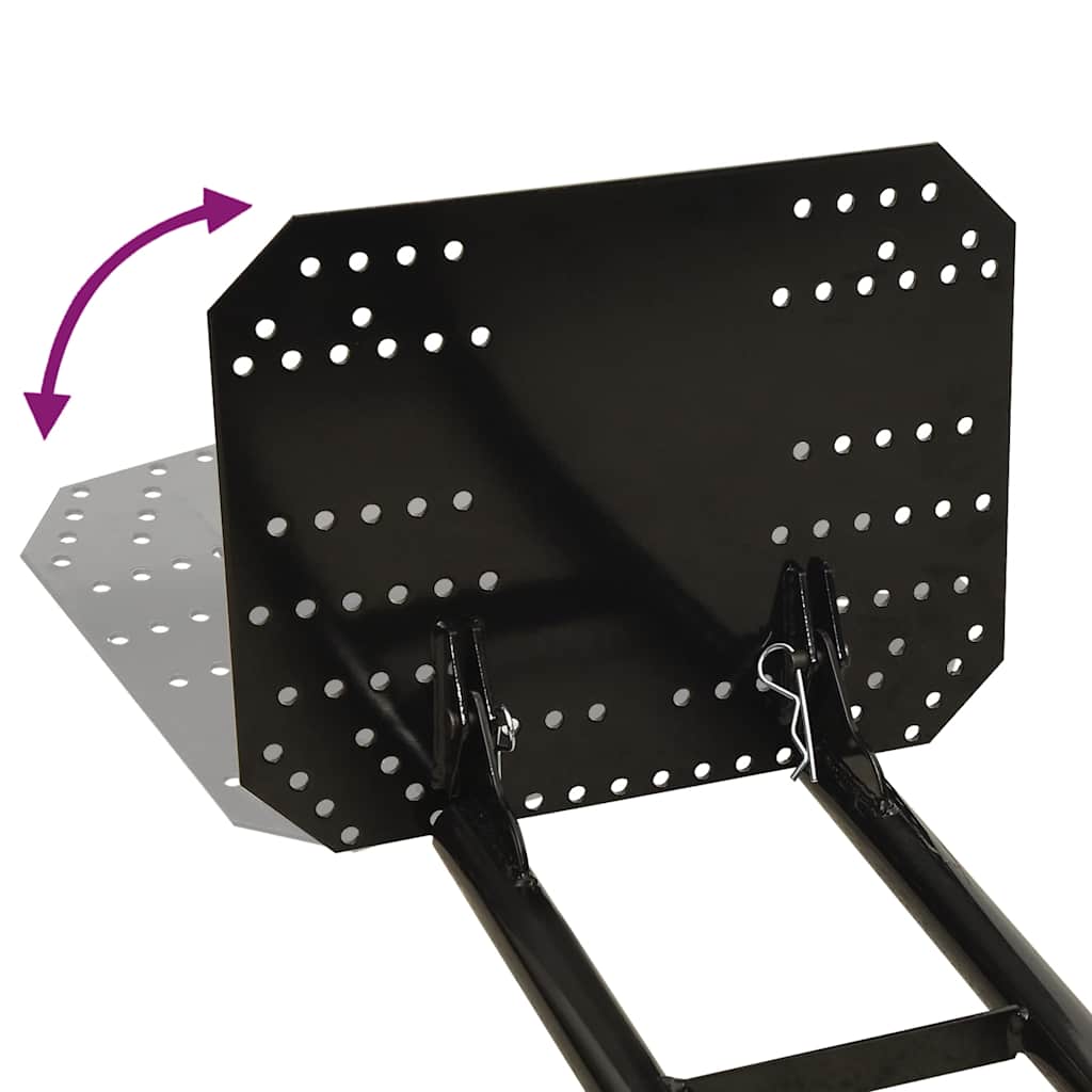 sneplov til ATV 150x38 cm sort