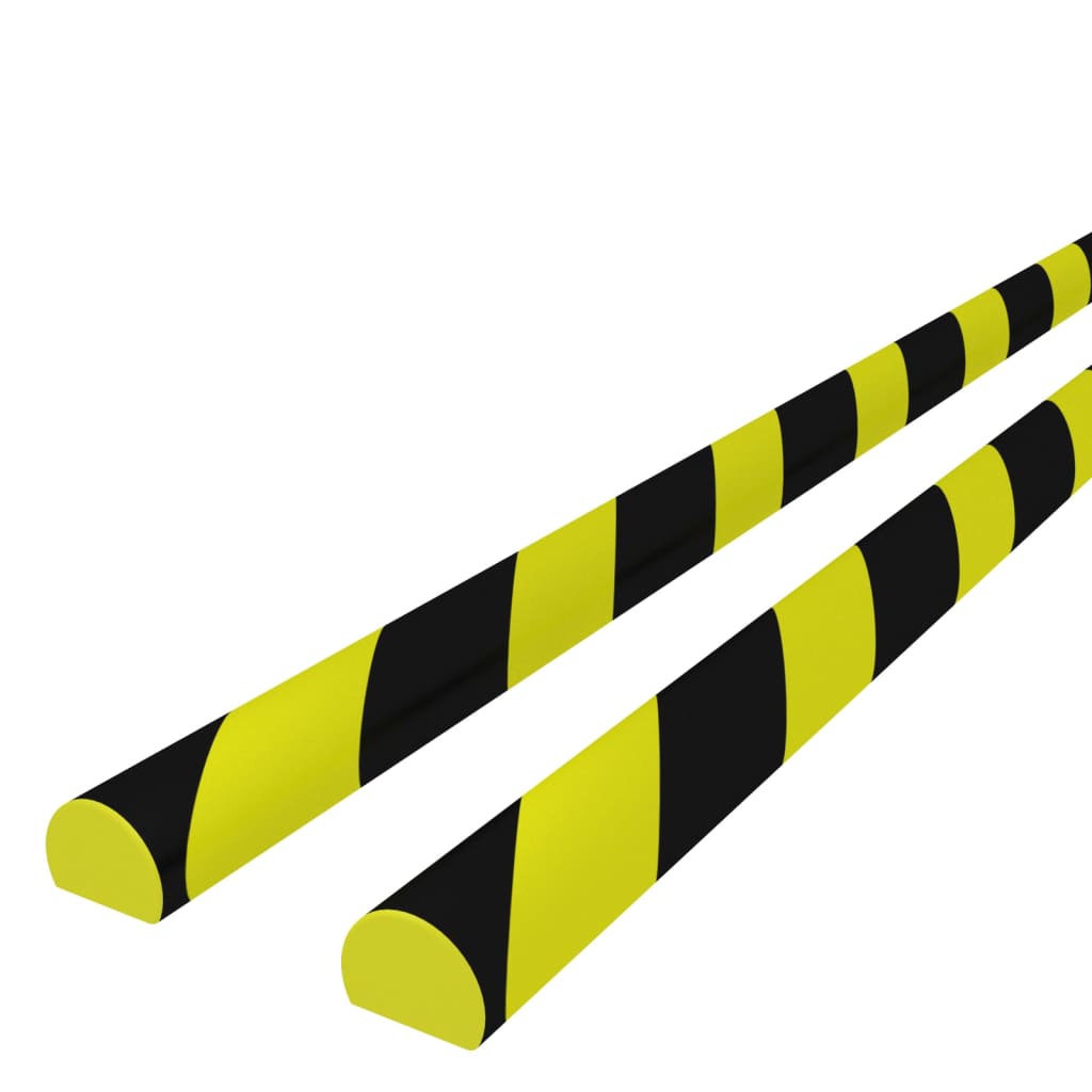 hjørnebeskyttere 2 stk. 4x3x100 cm PU gul og sort