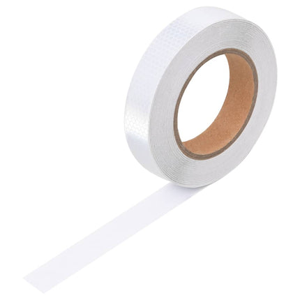 reflekstape 2,5 cm x 20 m PVC hvid