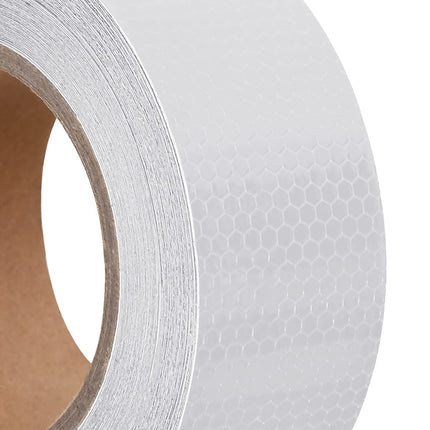 reflekstape 5 cm x 20 m PVC hvid