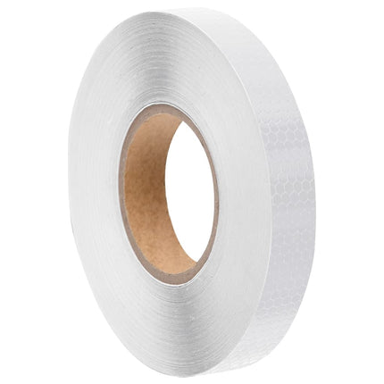 reflekstape 2,5 cm x 50 m PVC hvid
