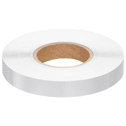 reflekstape 2,5 cm x 50 m PVC hvid