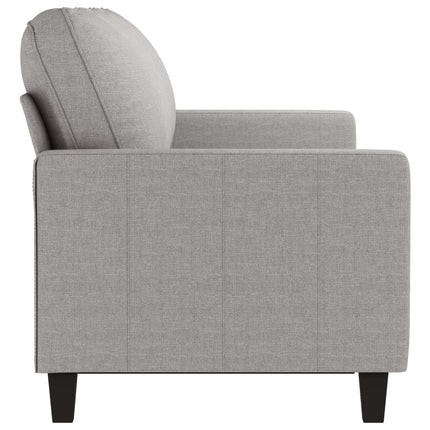 3-personers sofa 180 cm stof lysegrå