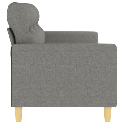 3-personers sofa 210 cm stof mørkegrå