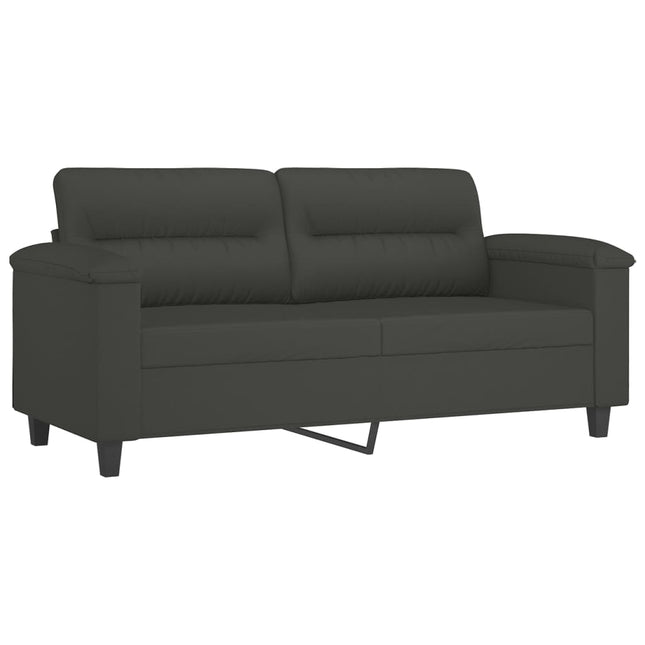 2-personers sofa 140 cm stof mikrofiberstof