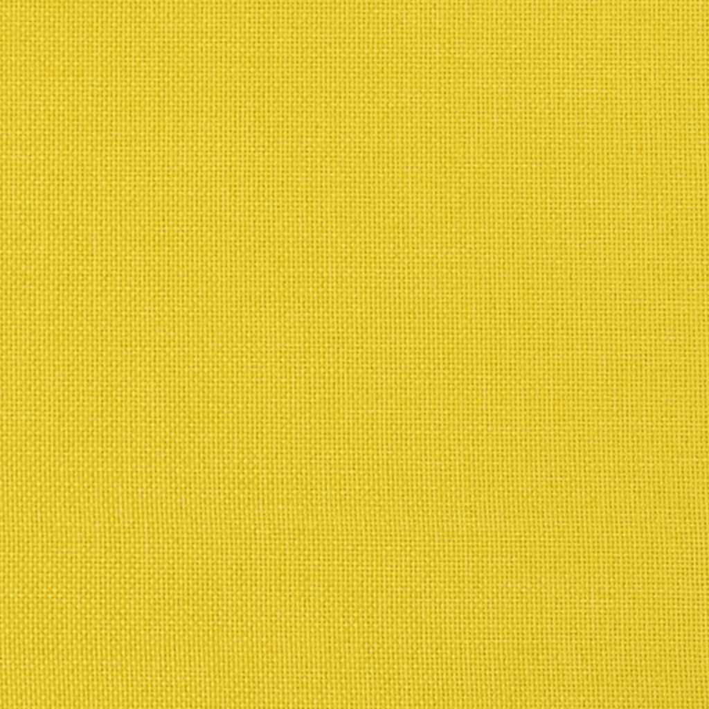 fodskammel 60x50x41 cm stof gul
