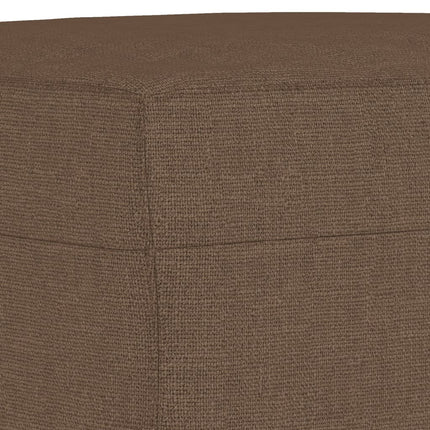 fodskammel 60x50x41 cm stof brun