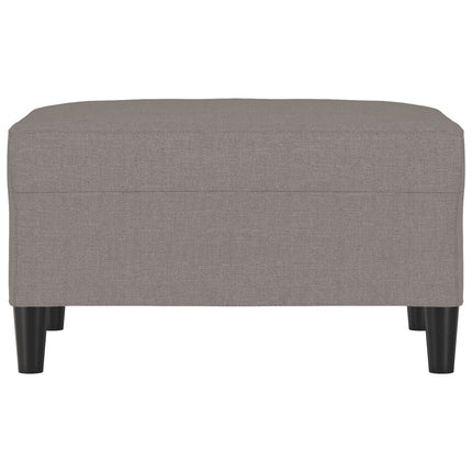 fodskammel 70x55x41 cm stof gråbrun