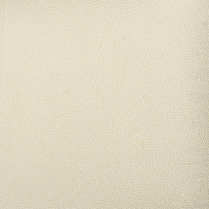 fodskammel 70x55x41 cm kunstlæder cremefarvet