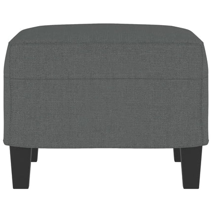 fodskammel 60x50x41 cm stof Mørkegrå