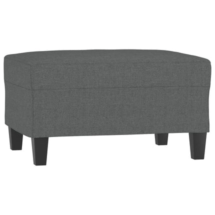 fodskammel 70x55x41 cm stof mørkegrå