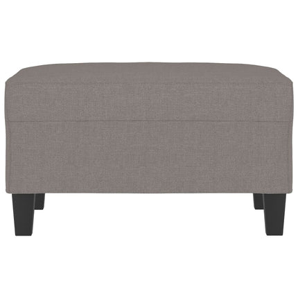 fodskammel 70x55x41 cm stof gråbrun