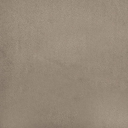 fodskammel 70x55x41 cm mikrofiberstof gråbrun
