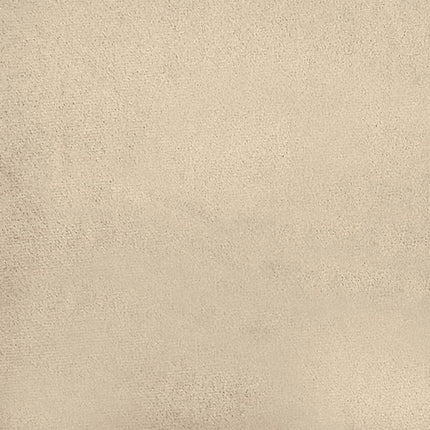 fodskammel 70x55x41 cm mikrofiberstof cremefarvet