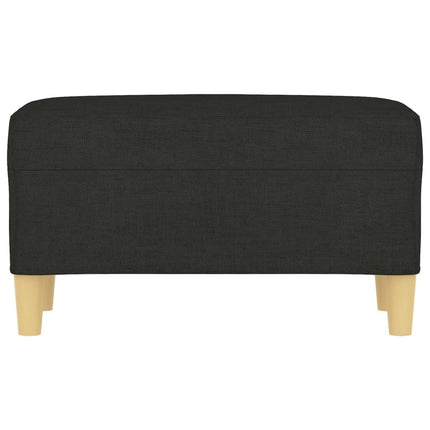 bænk 70x35x41 cm stof sort