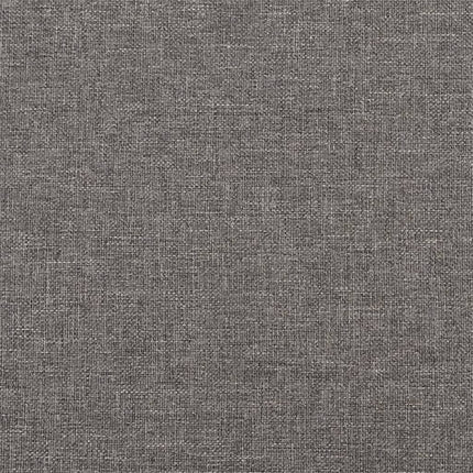 bænk 70x35x41 cm stof mørkegrå