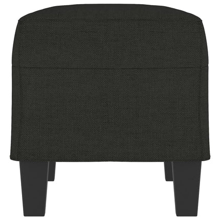 bænk 70x35x41 cm stof sort