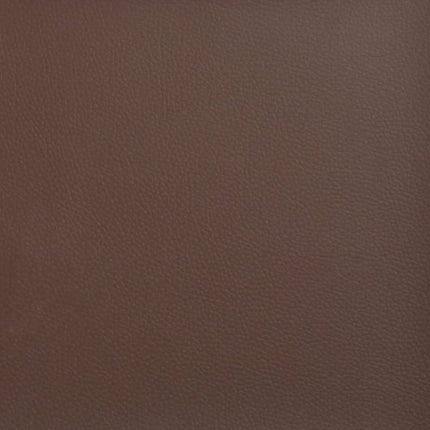 bænk 100x35x41 cm kunstlæder brun