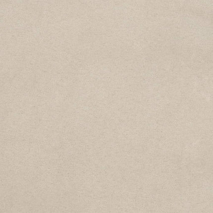 bænk 100x35x41 cm mikrofiberstof cremefarvet