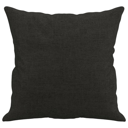 pyntepuder 2 stk. 40x40 cm stof sort