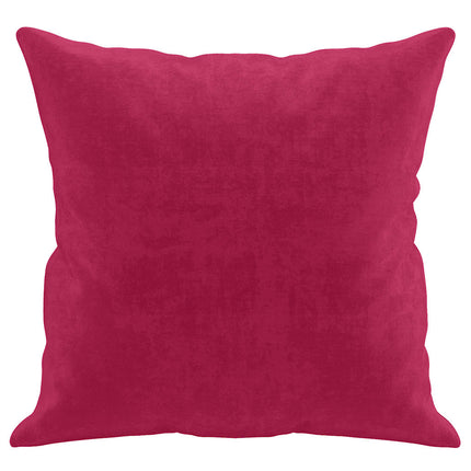 pyntepuder 2 stk. 40x40 cm velour vinrød