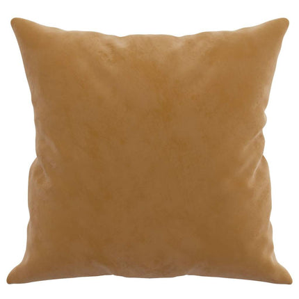 pyntepuder 2 stk. 40x40 cm velour brun
