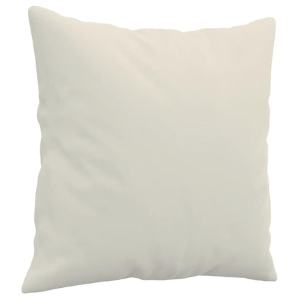 pyntepuder 2 stk. 40x40 cm velour brun