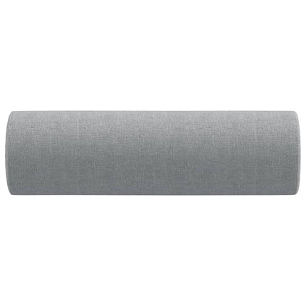 pyntepuder 2 stk. Ø15x50 cm stof grå