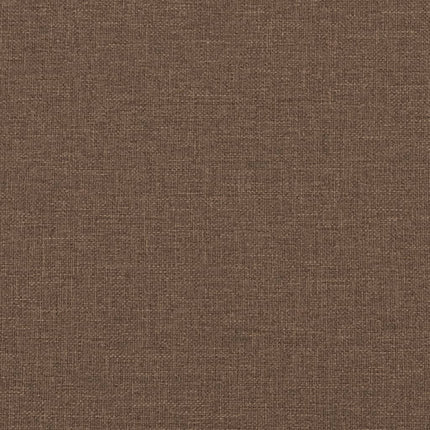 pyntepuder 2 stk. Ø15x50 cm stof brun