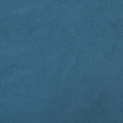 pyntepuder 2 stk. Ø15x50 cm velour blå