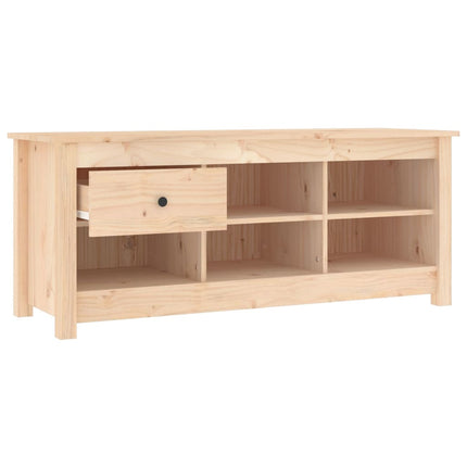 skoreol 110x38x45,5 cm massivt fyrretræ