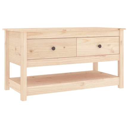 sofabord 102x49x55 cm massivt fyrretræ
