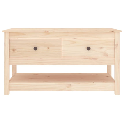 sofabord 102x49x55 cm massivt fyrretræ