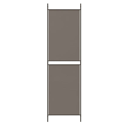 3-panels rumdeler 150x180 cm stof antracitgrå