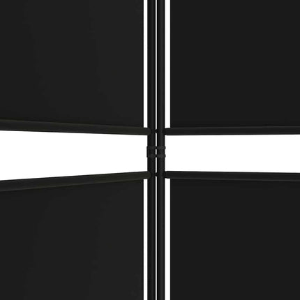 3-panels rumdeler 150x180 cm stof sort