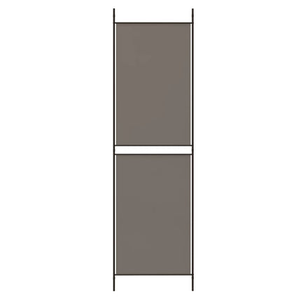 3-panels rumdeler 150x220 cm stof antracitgrå