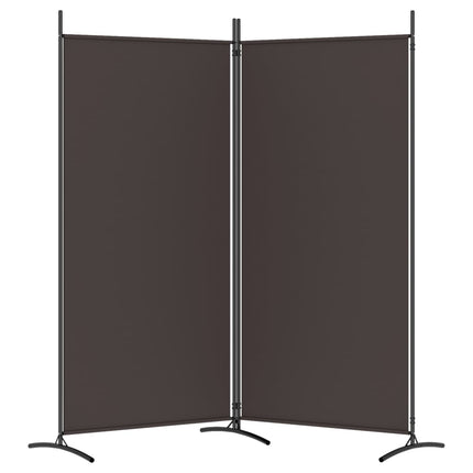 2-panels rumdeler 175x180 cm stof brun