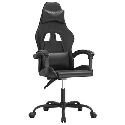 drejelig gamingstol kunstlæder sort