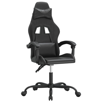 drejelig gamingstol kunstlæder sort