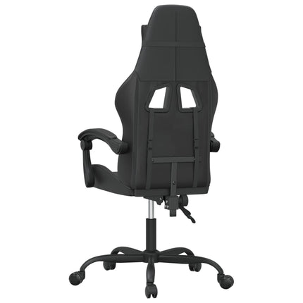 drejelig gamingstol kunstlæder sort